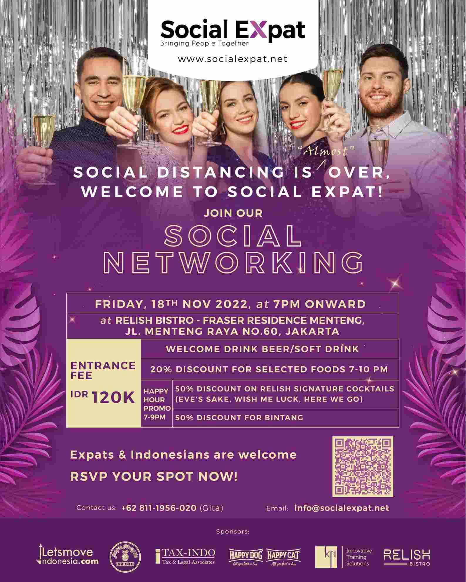 socialexpat-social-networking-fraser-menteng-poster