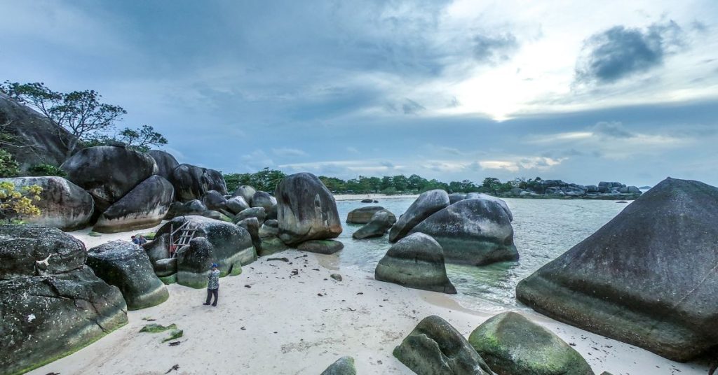 tanjung tinggi beach - belitung island