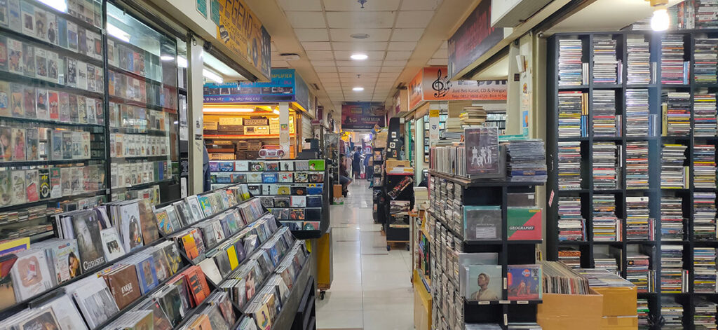 Blok M Square, safe haven for thrift shopping CDs and vinyl records