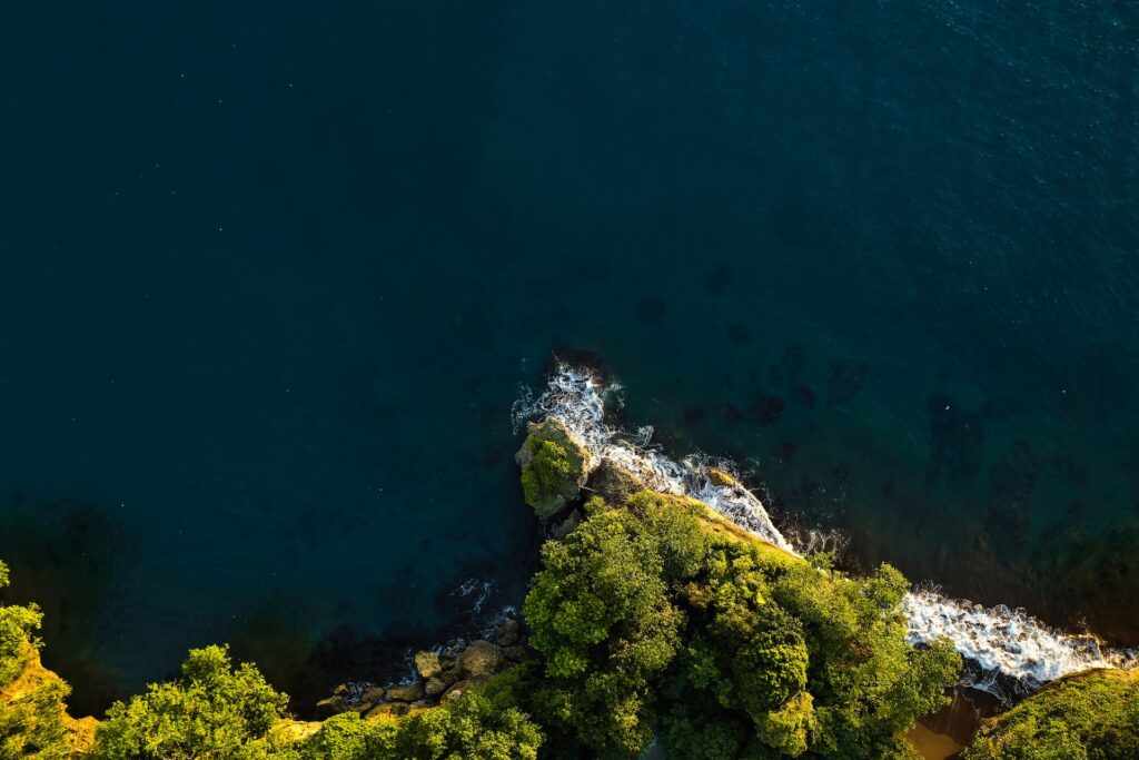 Batukaras view from above