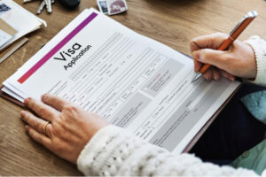 Filling a requirement permit in order to not become an illegal worker