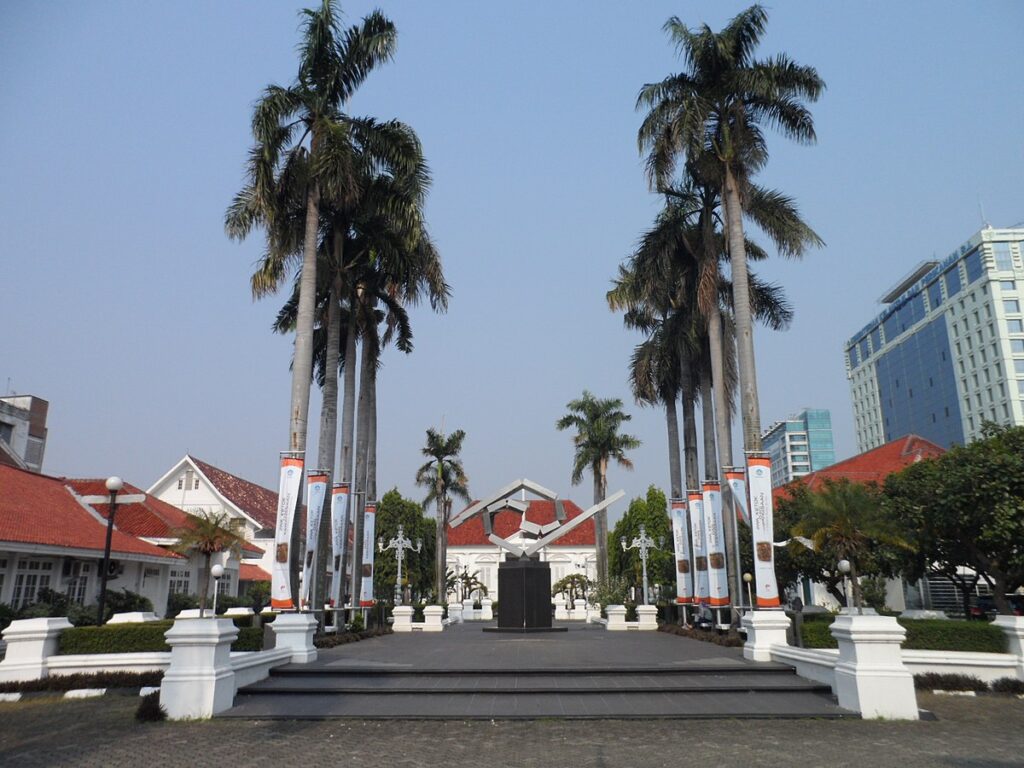 The front view of Galeri Nasional Indonesia