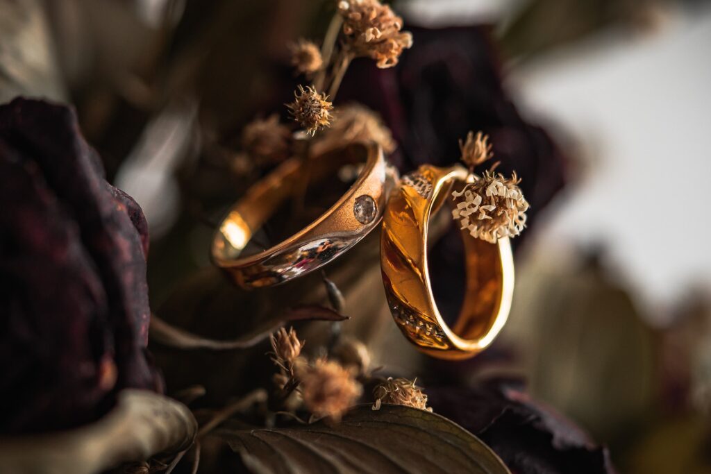 Rings made by Balinese gold.