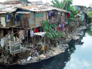 the sinking city Jakarta
