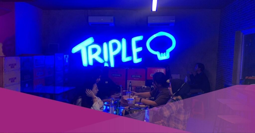 Triple O, the hidden bar in the heart of Blok M, Jakarta.