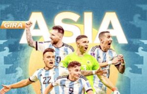 Argentina Friendly Match in Indonesia, June 2023 as world cup champion asia tour