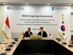 South Korea and Indonesia Agree to Promote Local Currency in Bilateral Transactions 