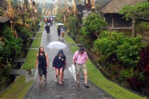 Bali rainy season in july