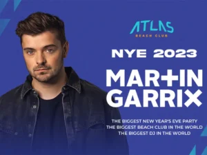 Martin Garrix at Atlast Beach Club New Year's Eve Party