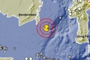 An Earthquake with a Magnitude of 7.4 Rocked Bali This Morning