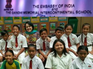one of Bali International School Gandhi Memorial Intercontinental School
