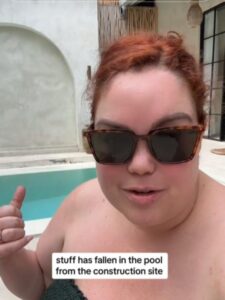 Australian Plus-Size Model CurvySam Expresses Frustration on her Tiktok Video Over Bali Accommodation