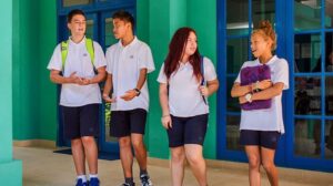 students of Bali Island School (BIS), previously known as Bali International School
