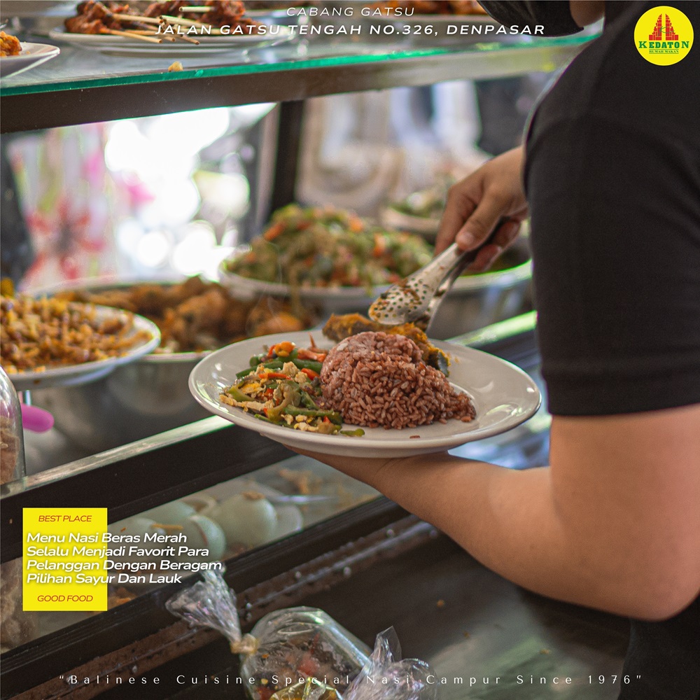 Nasi Campur in Bali