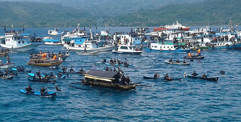 semana santa flores island