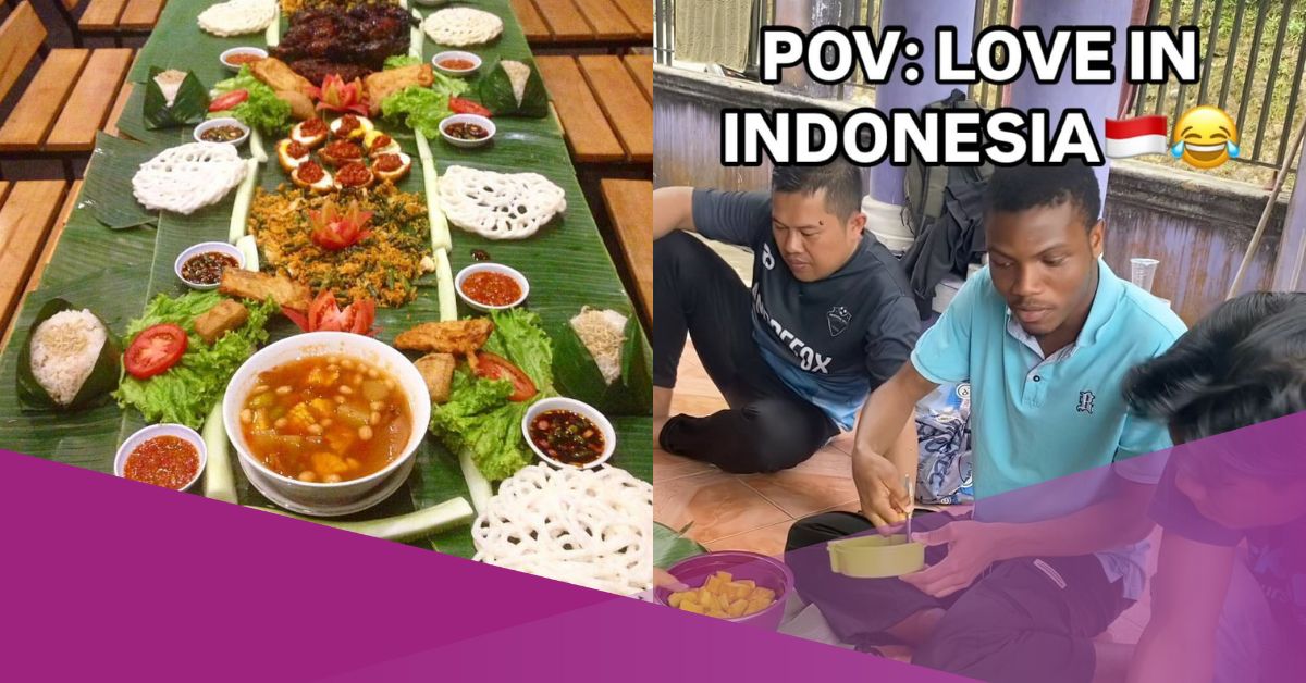 Pengalaman orang asing terhadap budaya makanan Indonesia