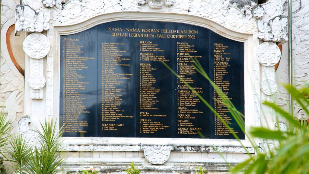bali bomb monument ground zero kuta