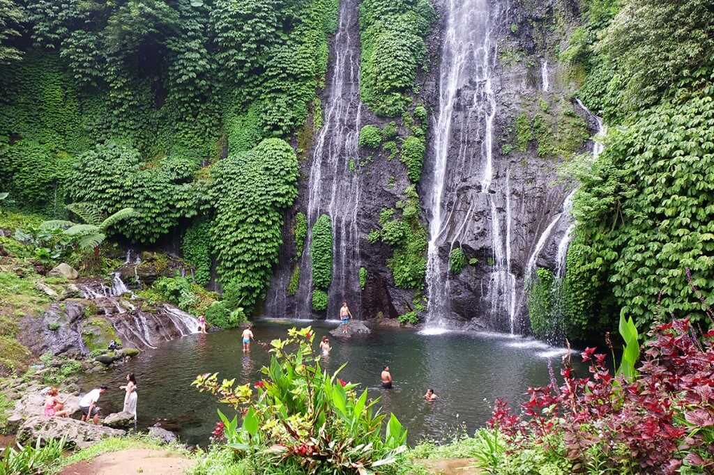 Banyumala twin waterfalls