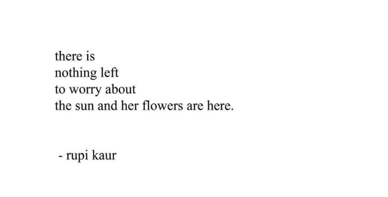 anak senja poetic rupi kaur