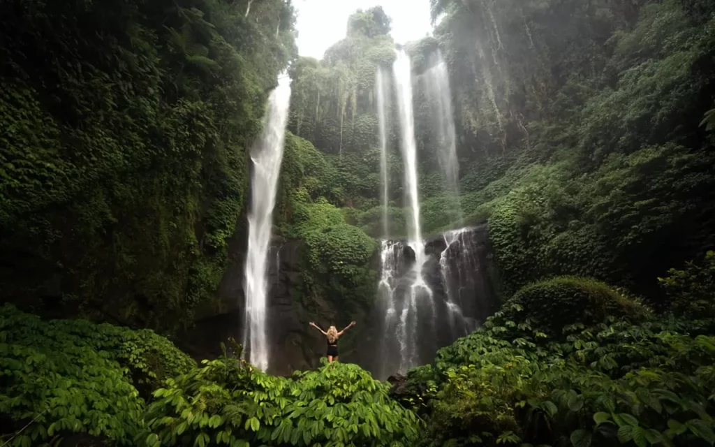 Sekumpul Waterfall in Bali