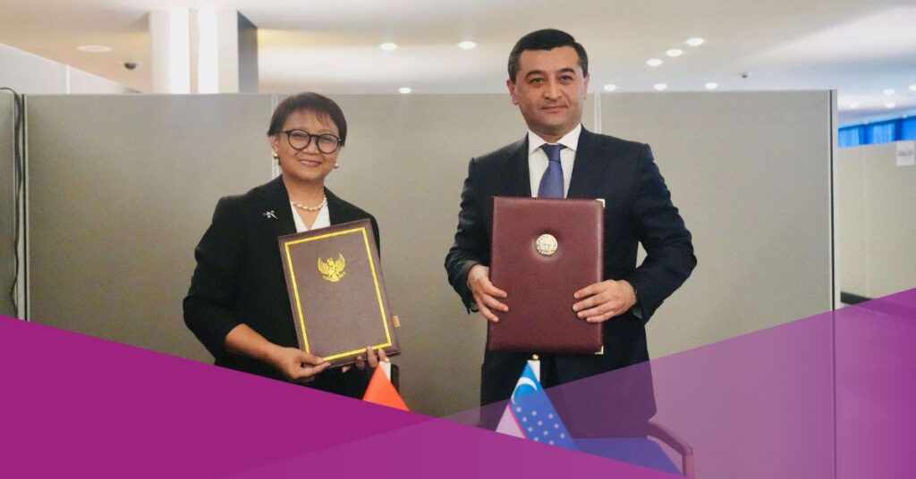 Indonesia azerbaijan signed agreement for Visa free for diplomatic and government service