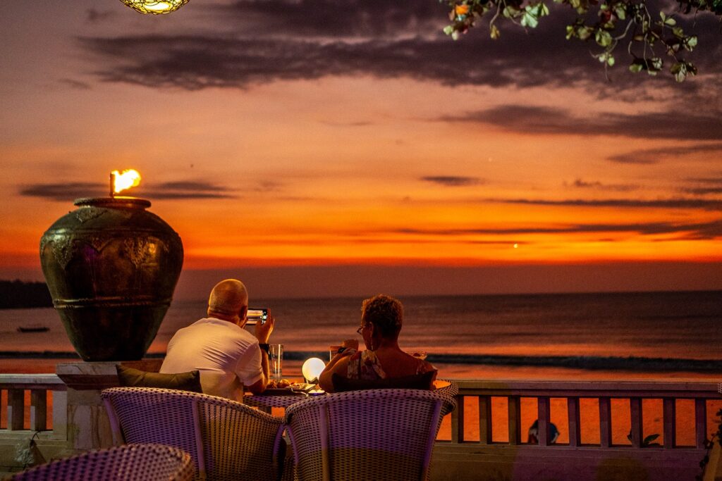 Sunset Beach Bar and Grill, Intercontinental Bali Resort