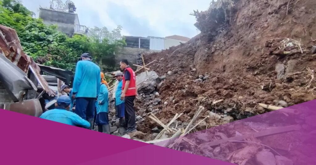 Landslides in Bali