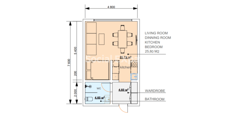 Floor Plan - Bushwalk Apartments