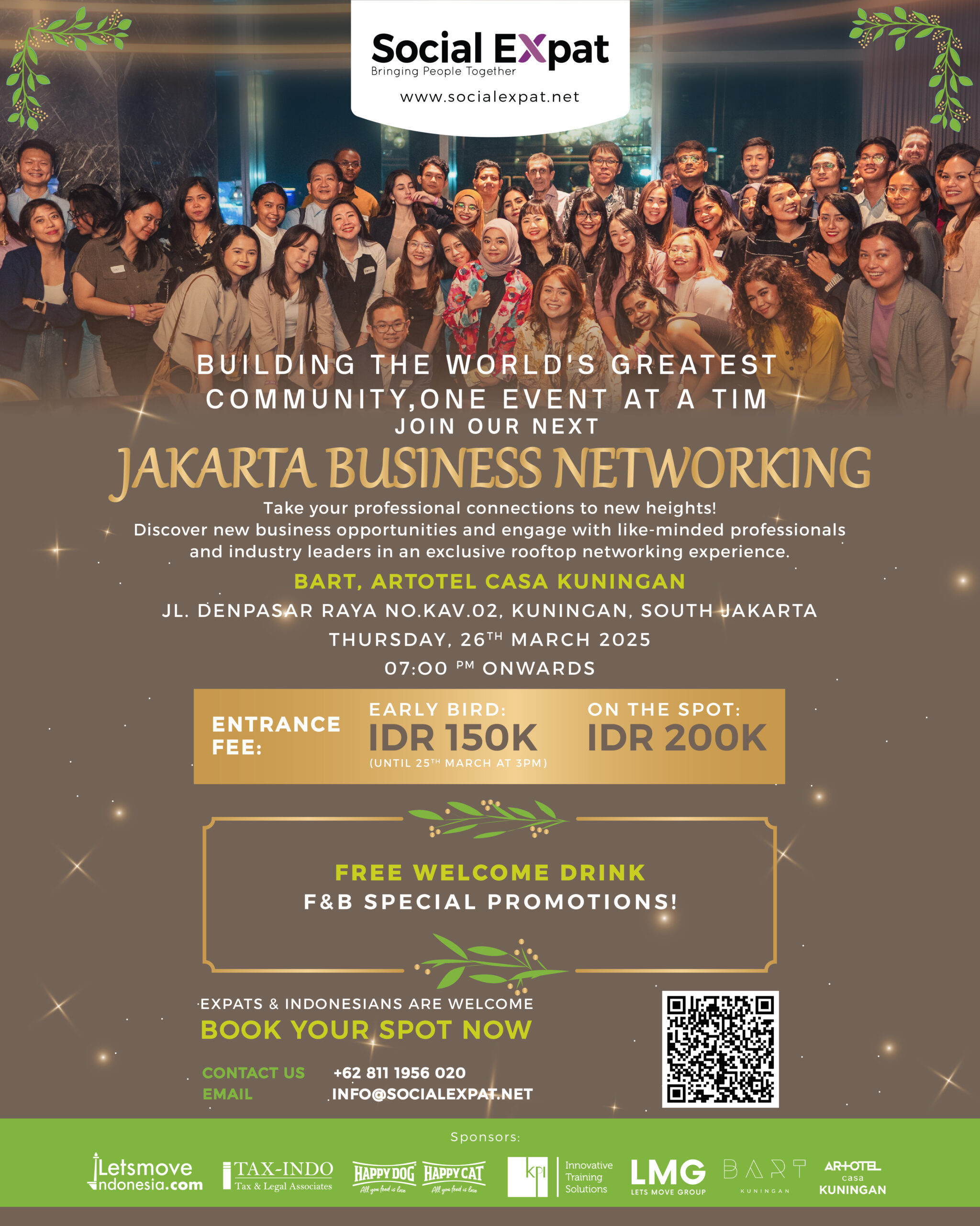 Jakarta Expat Business Networking Event at BART Kuningan