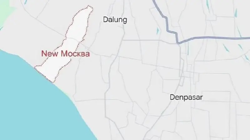 new moscow map in canggu bali